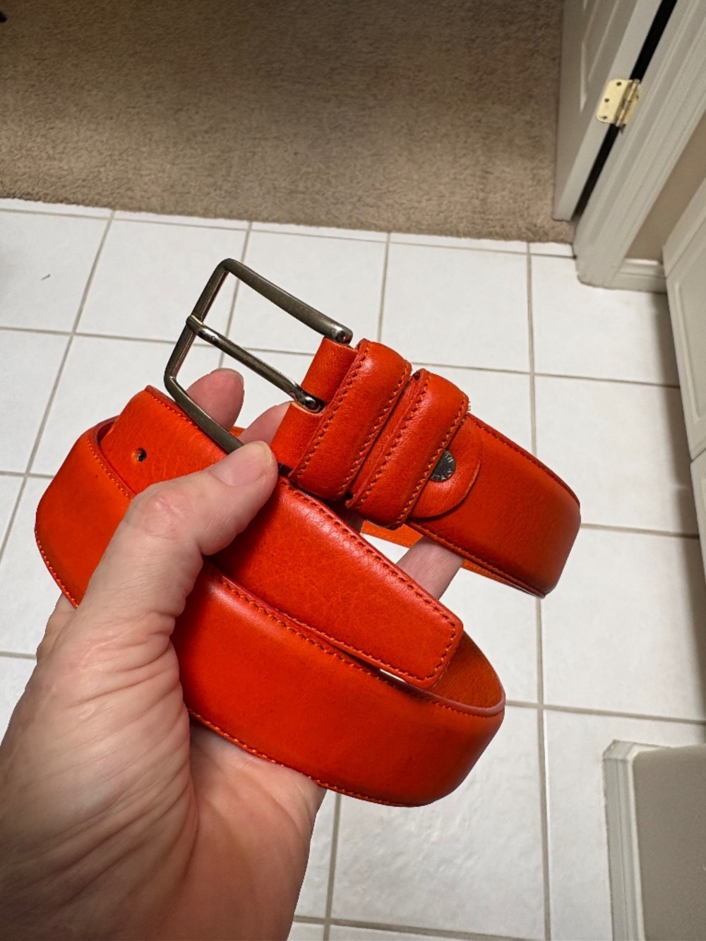 Vera Pelle Leather Belt